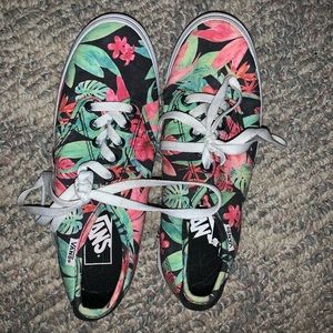 Floral Vans